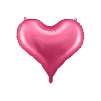 thumb-Folieballon Heart Pink-1