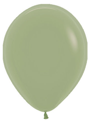 Helium Ballon Eucalyptus Groen (28cm) 