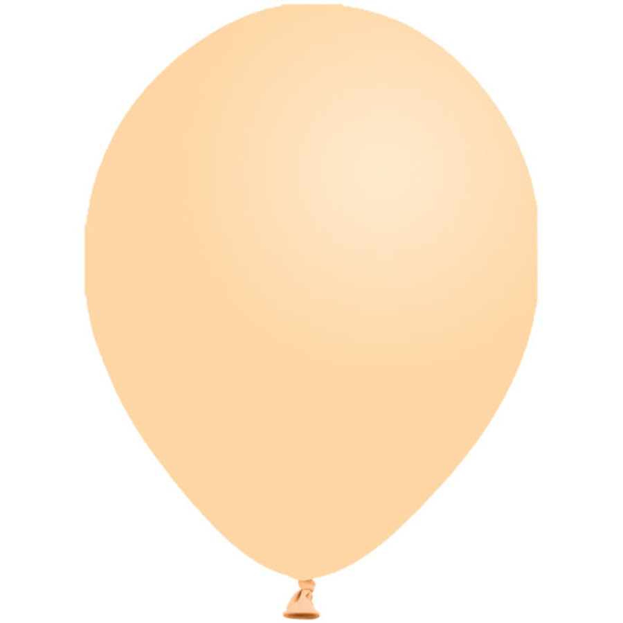 Helium Ballon Pastel Light Peach (28cm)-1