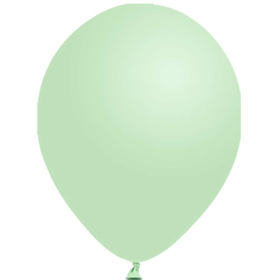 Helium Ballon Pastel Pistache (28cm)-1