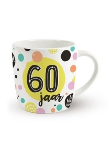 Verjaardag mok - 60 jaar 