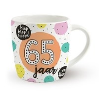 Verjaardag mok - 65 jaar