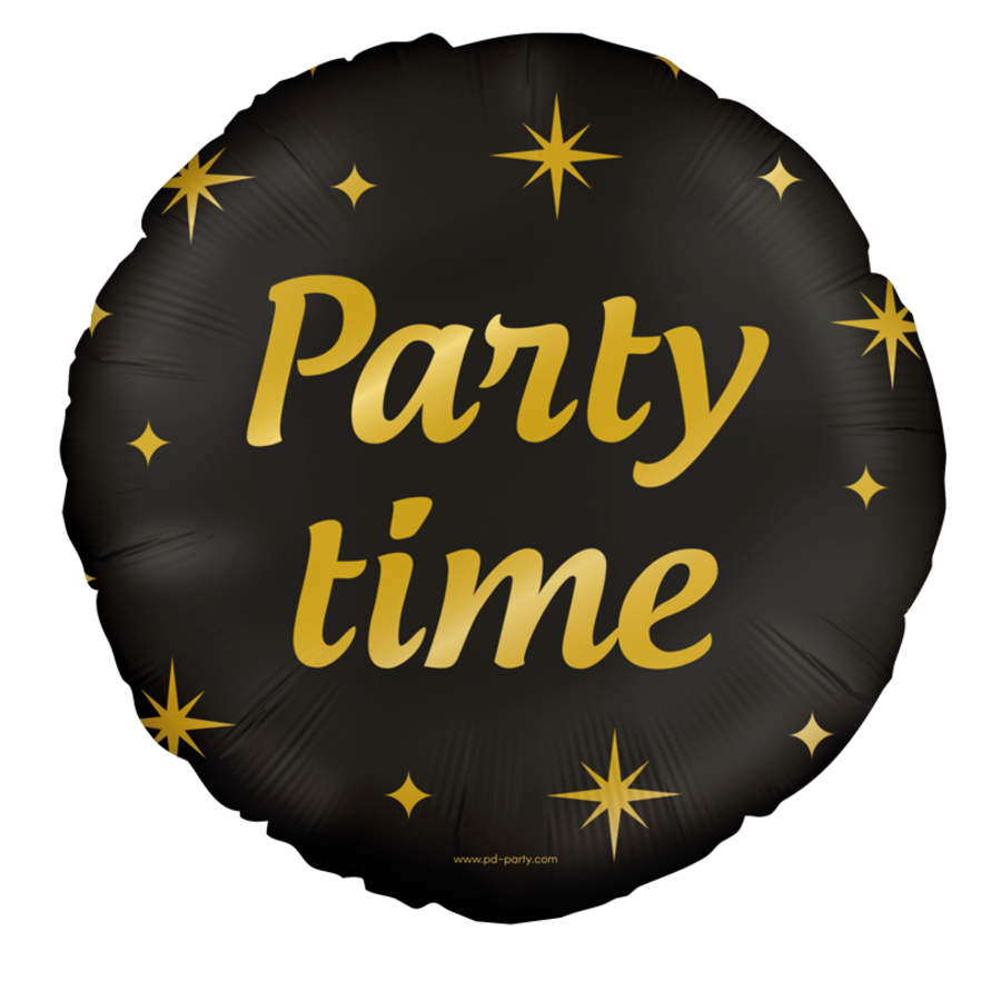 Folieballon Classy Party – Party Time-1
