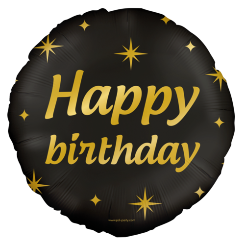 Folieballon Classy Party – Happy Birthday – 45cm 
