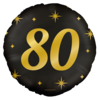 Folieballon Classy Party – 80 Jaar