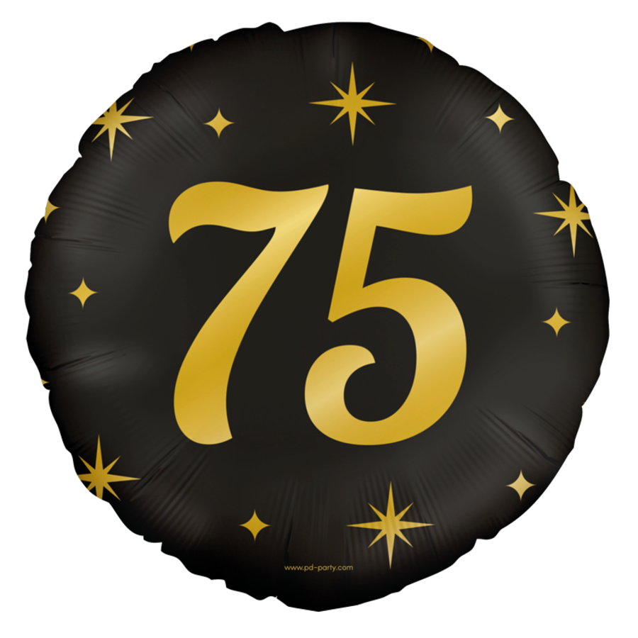 Folieballon Classy Party – 75 Jaar-1