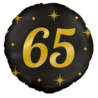 Paperdreams Folieballon Classy Party – 65 Jaar – 45cm