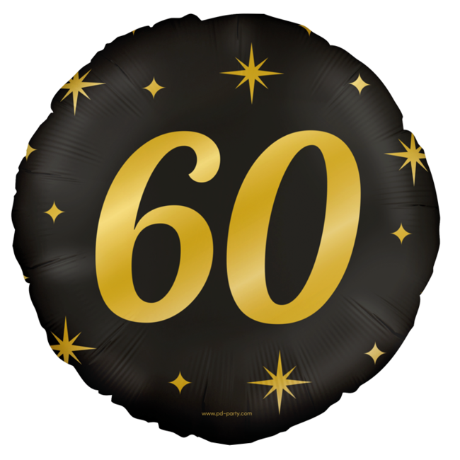 Folieballon Classy Party – 60 Jaar