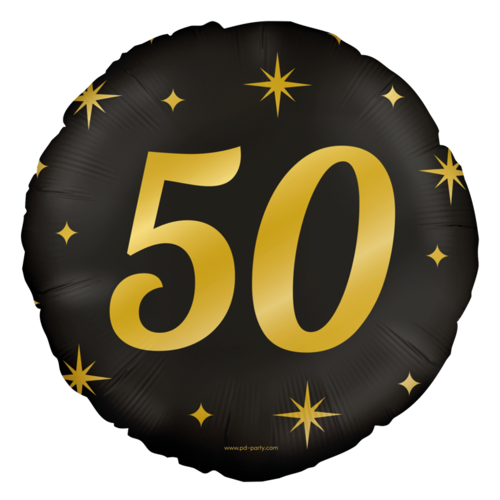 Folieballon Classy Party – 50 Jaar – 45cm 