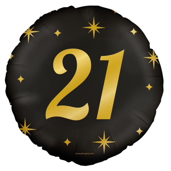 Folieballon Classy Party – 21 Jaar