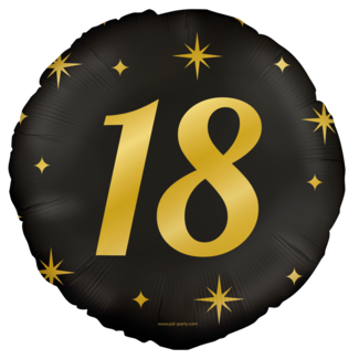 Paperdreams Folieballon Classy Party – 18 Jaar – 45cm
