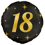 Paperdreams Folieballon Classy Party – 18 Jaar – 45cm