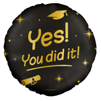 Paperdreams Folieballon Classy Party – Yes You Did It
