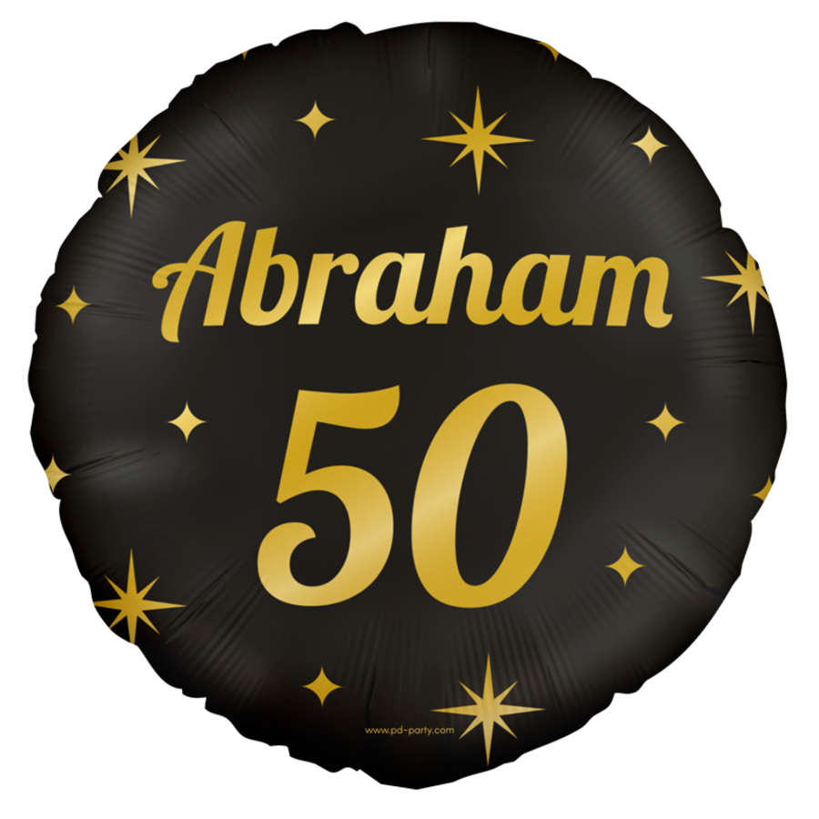 Folieballon Classy Party – Abraham-1