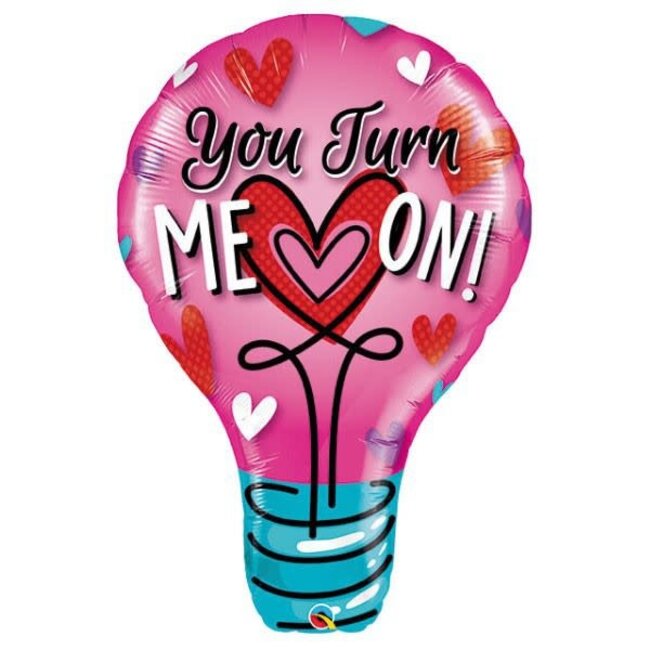 Folieballon SuperShape You Turn Me On!