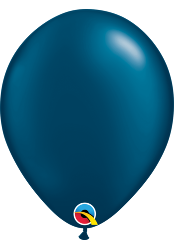 Helium Ballon Midnight Blue Metallic (28cm) 