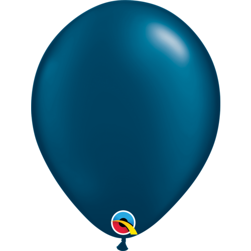 Heliumballon Midnight Blue Metallic (28cm) 