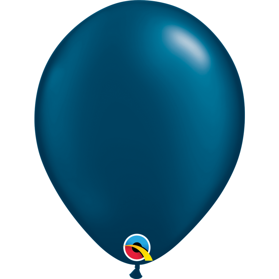 Heliumballon Midnight Blue Metallic (28cm)-1