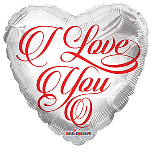 Folieballon I Love You - 45 cm 