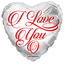 Globos Folieballon I Love You - 45 cm