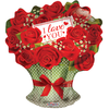 Folieballon Red Roses