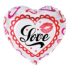 Folieballon Heartshape Love