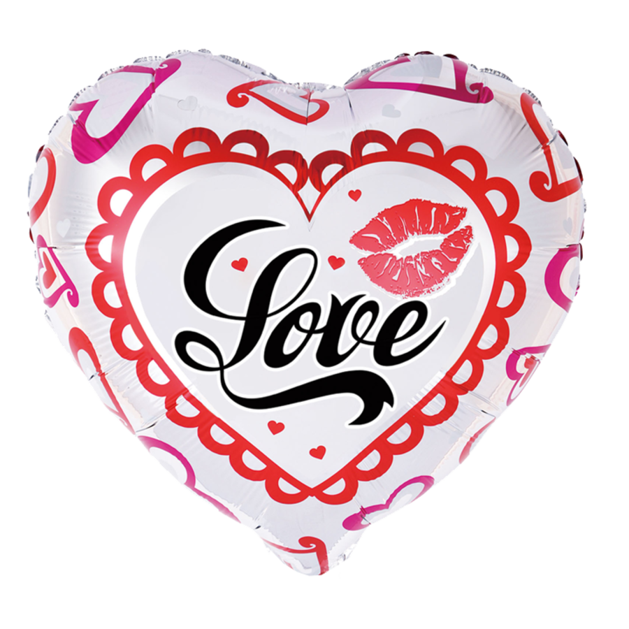 Folieballon Heartshape Love-1