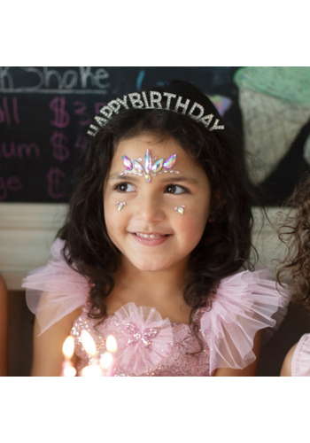 Happy Birthday Rhinestone Headband 