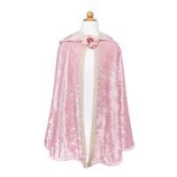 thumb-Deluxe Pink Rose Princess Cape-3