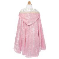 thumb-Deluxe Pink Rose Princess Cape-4