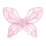 Pink Butterfly Dress/Wing