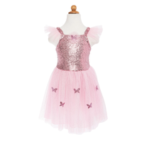 thumb-Pink Butterfly Dress/Wing-1