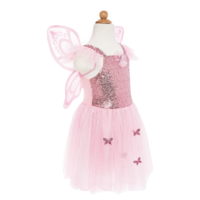 thumb-Pink Butterfly Dress/Wing-2