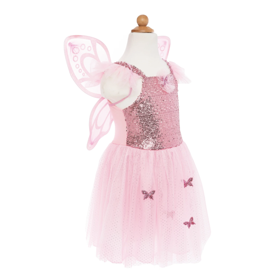 Pink Butterfly Dress/Wing-2