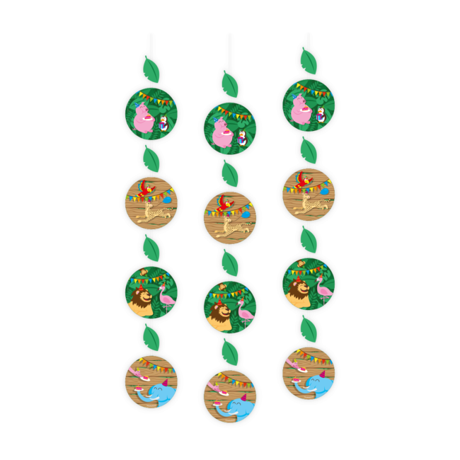 Jungle Hang Decoratie - 3 stuks