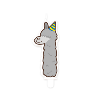 Paperdreams Jungle Kaarsje 1 - Lama