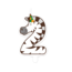 Jungle Kaarsje 2 - Zebra