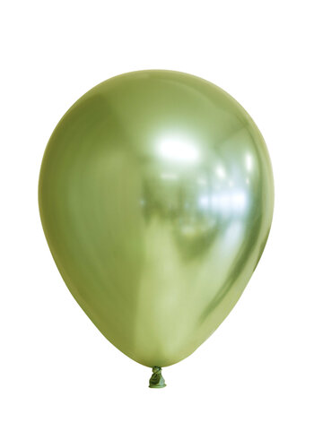 Ballonnen Chrome Groen - 30cm - 10 stuks 
