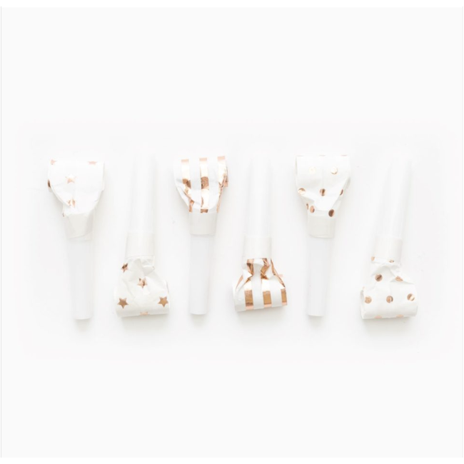 Sparkling Rosé Gold roltongen - 6 stuks