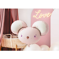 thumb-Folieballon Pink Mouse-2