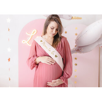 PartyDeco Sjerp Mom To Be – Licht Roze