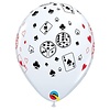 Qualatex Helium Ballon Cards & Dice (28cm)