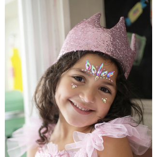 Great Pretenders Face Crystals Pink Unicorn