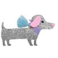 Boutique Dachshund Hairclip, 2 styles assorted