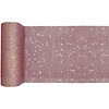 Santex Tafel Loper Glitter - Rosé gold