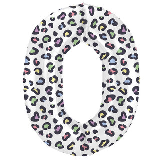 Folatex Folieballon Cijfer 0 Panter - 86cm