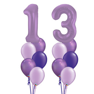 Sempertex Double Numbers Perfect Purple Set