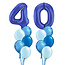 Sempertex Double Numbers Pretty Blue Set