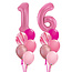 Sempertex Double Numbers Beautiful Pink Set