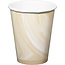 Folat Bekertjes Marmer Beige - 6 st - 250ml